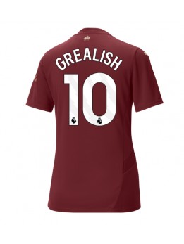 Manchester City Jack Grealish #10 Replika Tredje Kläder Dam 2024-25 Kortärmad